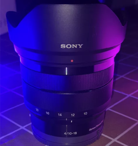 索尼10-18广角变焦镜头 成色一个字新，...