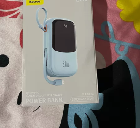 全新未拆封倍思Q电充电宝超大容量20000...