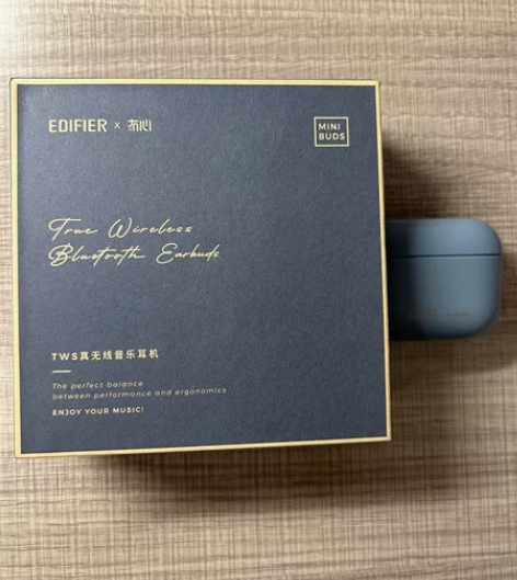 漫步者冇心蓝牙耳机 雾霾蓝色 真无线入耳式...