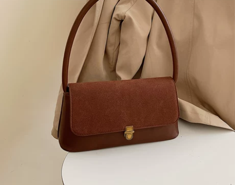 高级感法国小众复古包包女2020新款时尚简...