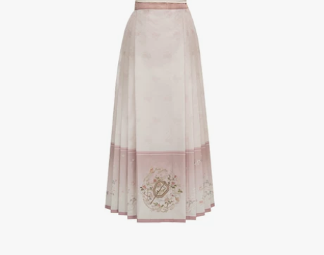 七月夕明制汉服 鹊踏枝 立领双层长衫绣花长...