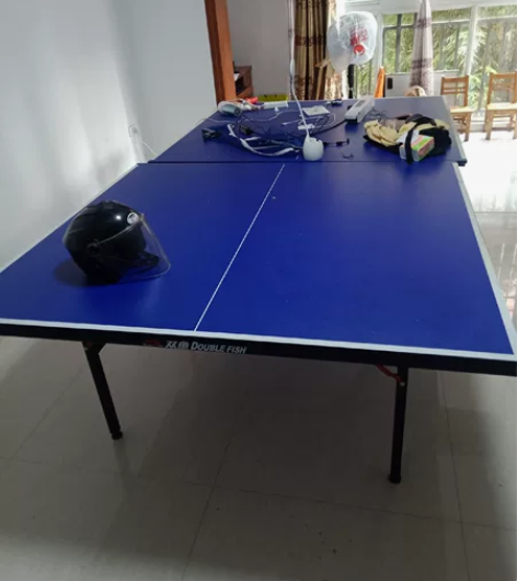双鱼乒乓球台 ， 京东买入 ， 刚好两年，...