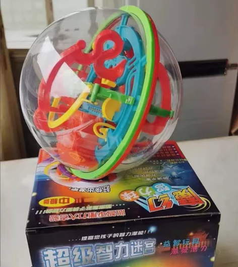 爱可优3D立体迷宫球智力球大号100-29...