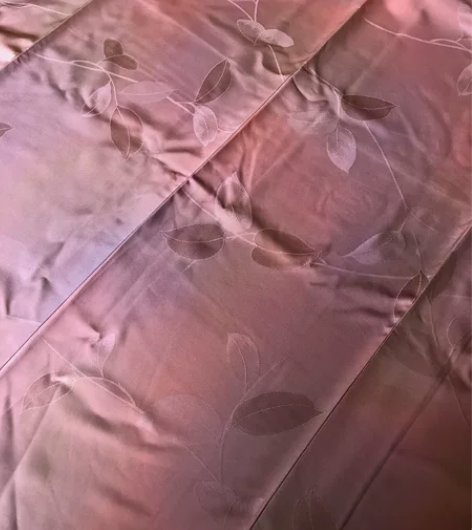 kiya喜屋粉暖晕染织花小纹和服 材质:正...