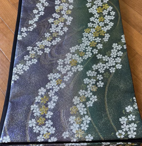 kiya喜屋樱花流水小金通袋带和服 材质：...