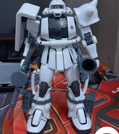 高高mg食人魔扎古   初版素组 成品，无...