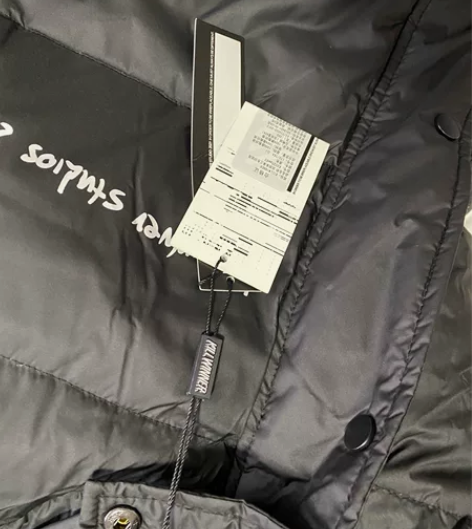 KILLWINNER回到未来三色涂鸦羽绒服...