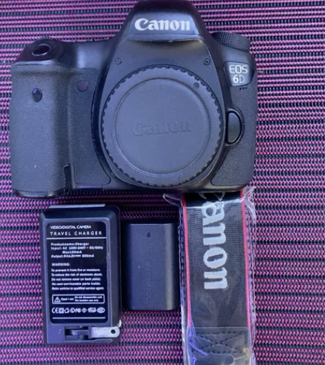 佳能 EOS 6D 全副单反 功能正常 8...