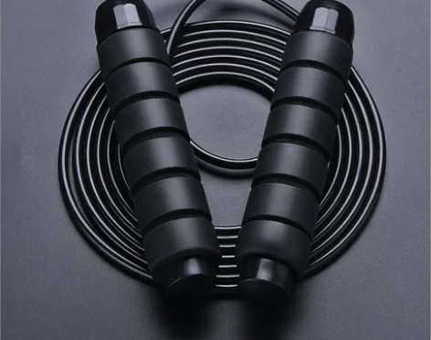 中考跳绳学生初中生专用负重训练钢丝绳儿童体...