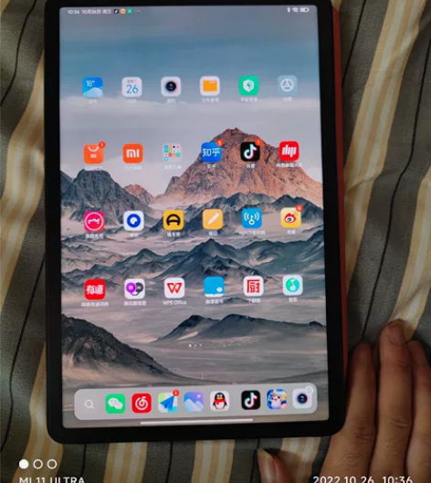 小米平板5 6+128 自用一手贴保护膜实...