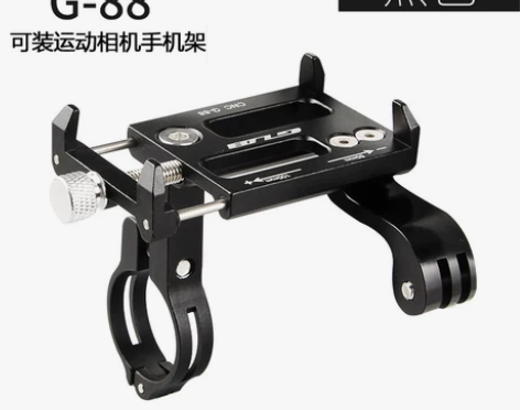 GUB自行车铝合金手机支架带gopro相机...
