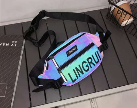 胸包男士街头潮牌运动挎包小包男生斜挎包in...