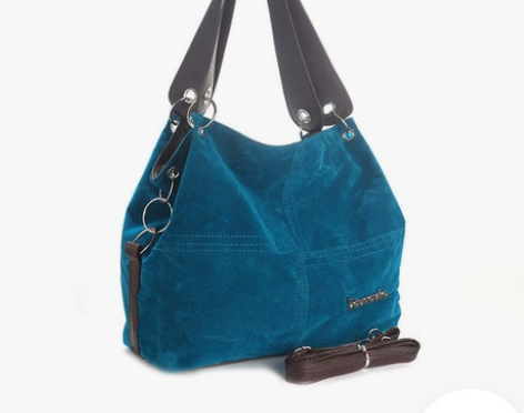 创意新款绒布包欧美时尚大容量女士包包拼接单...