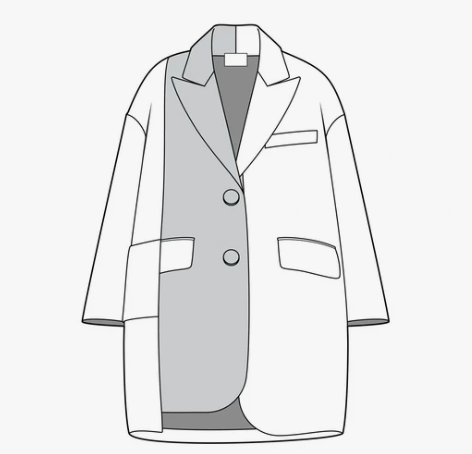 cdr服装款式图正反线稿 ■正反款式图线稿...