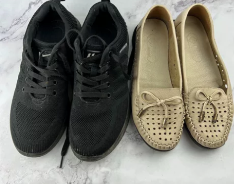 38码女士运动鞋 和老美华正品女士单鞋 两...