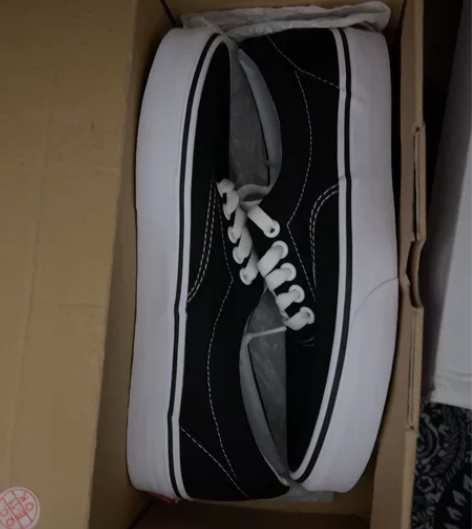 vans （era black24.5） ...