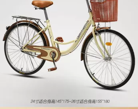 上海凤凰车件有限公司自行车男女式成人轻便单...