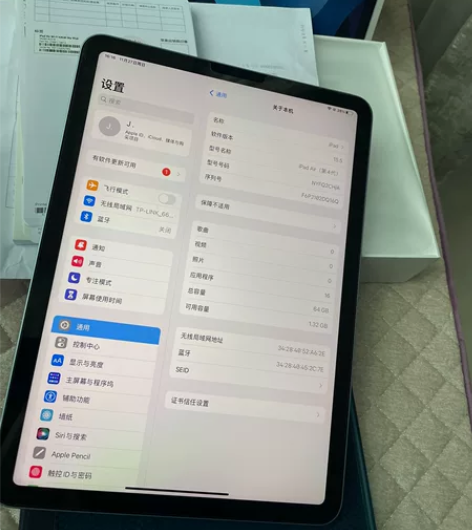 iPad Air4 国行 64g 天蓝色 ...