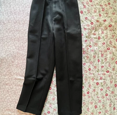 秋冬款加厚毛呢料休闲裤，羊毛面料，腰围68...