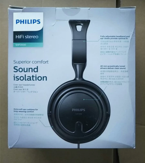 Philips飞利浦SHP2000头戴式耳...