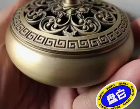 黄铜香炉家用室内檀香炉熏香炉店卖58元现在...