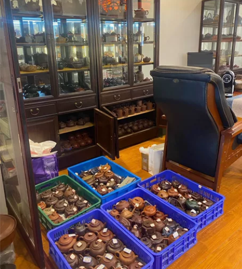 处理茶馆倒闭的茶壶 展示看的未使用 全部处...