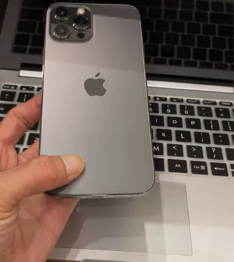 自用苹果12ProMax港版256双卡石墨...