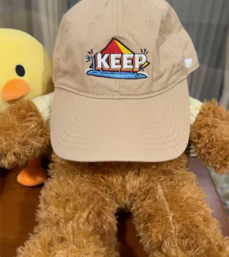 全新保持热爱原创棒球帽 浅驼色 咖色 感兴...
