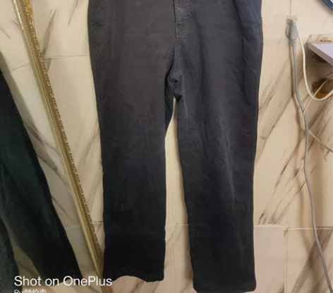 男士秋冬款加绒款休闲裤 34码,腰围88裤...