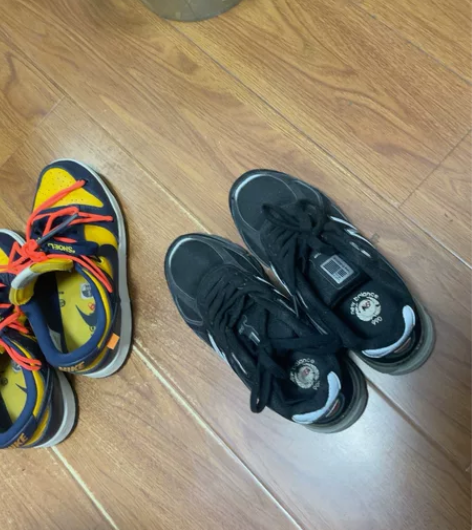 新百伦nb990黑武士 买很久了 穿俩次 ...