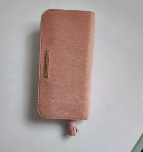 小ck长款女士拉链钱包,买来后又跟仓鼠似的...