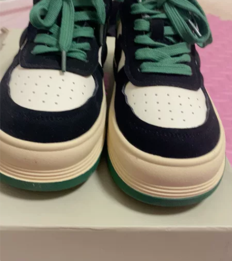 加全新真皮加绒厚底娃娃鞋35码 全新的 不...