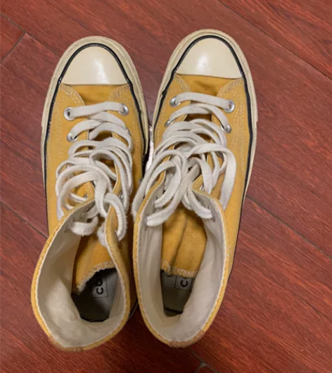 匡威姜黄网红款，太多鞋，闲置出。正品！！本...