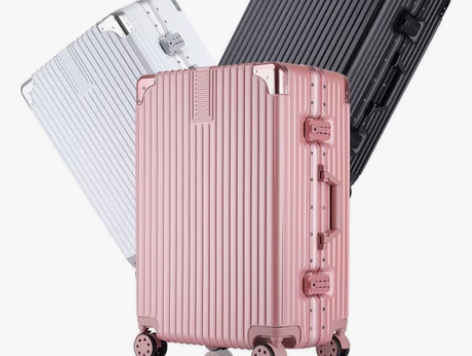 行李箱网红拉杆箱女铝框旅行箱万向轮男ins...