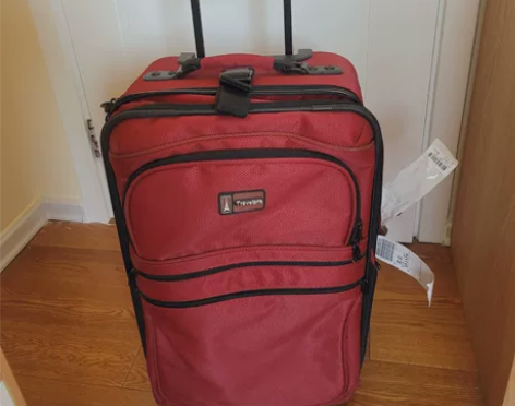 9成新    Travelpro24寸红色...