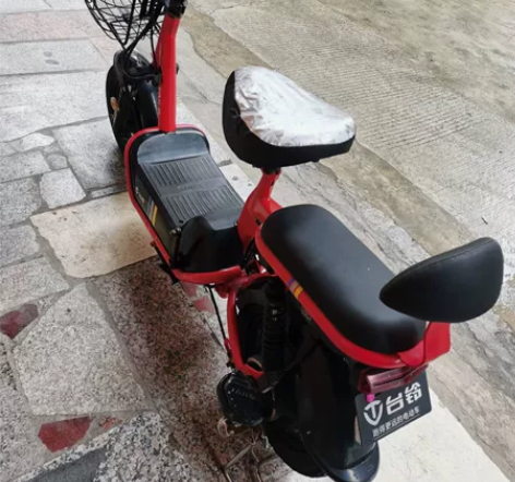 台铃二手电动车，新换的电池，可以跑45公里...