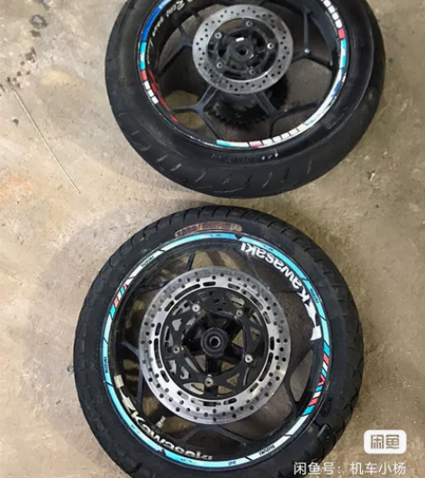 小忍者前轮，后轮，轮毂总成，适用于宝雕，地...