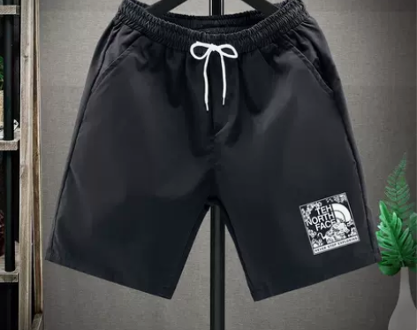 仓石一树夏季新款欧洲站男士休闲短裤速干修身...