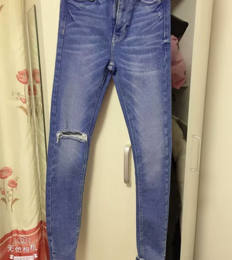zara牛仔裤全新，然后胖了；穿不上了，还...