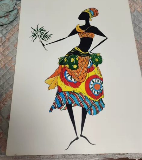 无框画，三个，宽500x700x20mm，...