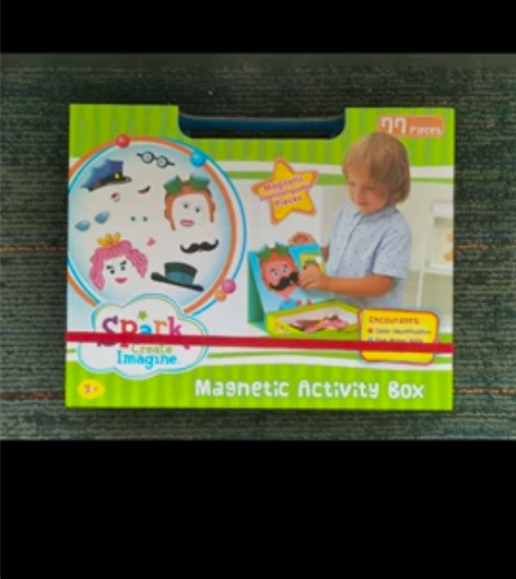 美乐童年想象力磁贴游戏盒——百变造型。 3...