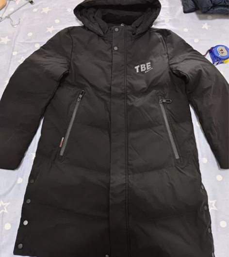坦博尔中长款男式羽绒服,175/92A,适...