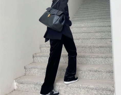 寻笙记 女士加绒休闲裤L加长 感兴趣的话点...