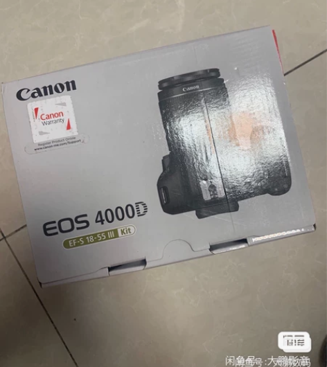 佳能EOS4000D18-55III单反相...