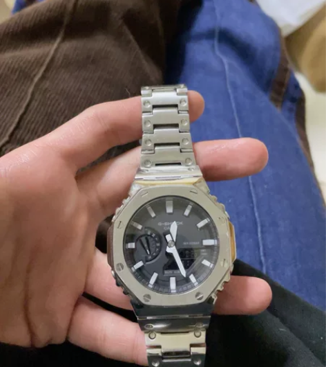 卡西欧改装配件G-SHOCK金属表壳AP表...