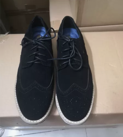 真皮男士 布洛克 休闲皮鞋 39 40 4...