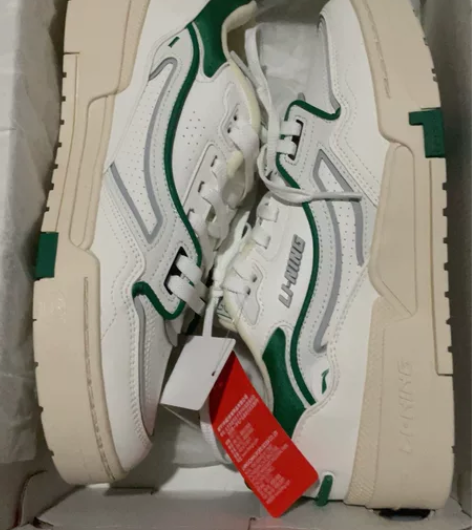 李宁001BTC日肖战同款秋季男低帮惟吾经...