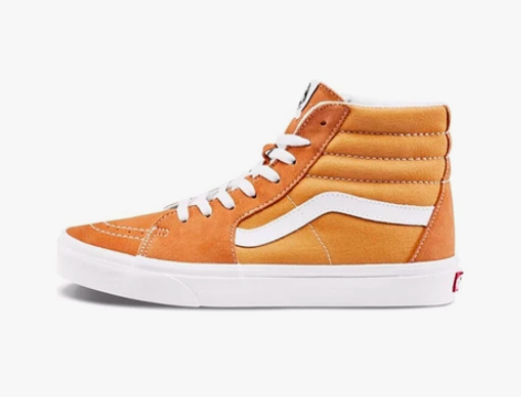 VANS   SK8-HI姜黄色 鞋码：4...