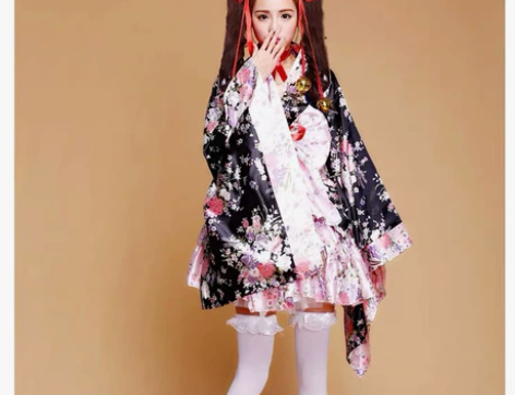 cosply服装女洛丽塔裙宅舞和服女仆装动...