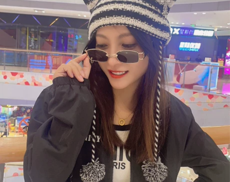可可李李原创毛线编织猫耳朋克十字架球球帽子...